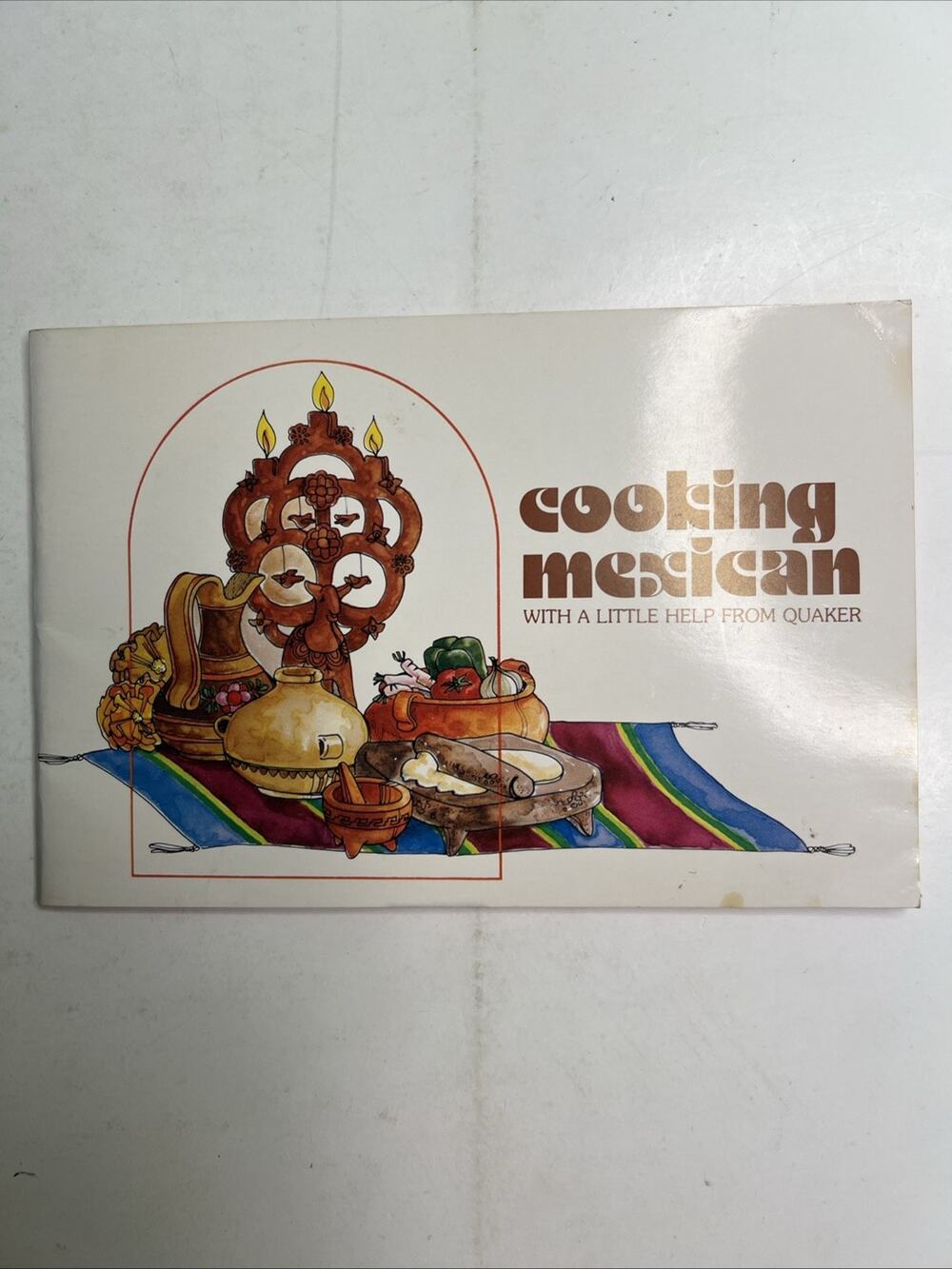 Vintage Advertising Quaker Cooking Mexican Recipe Booklet